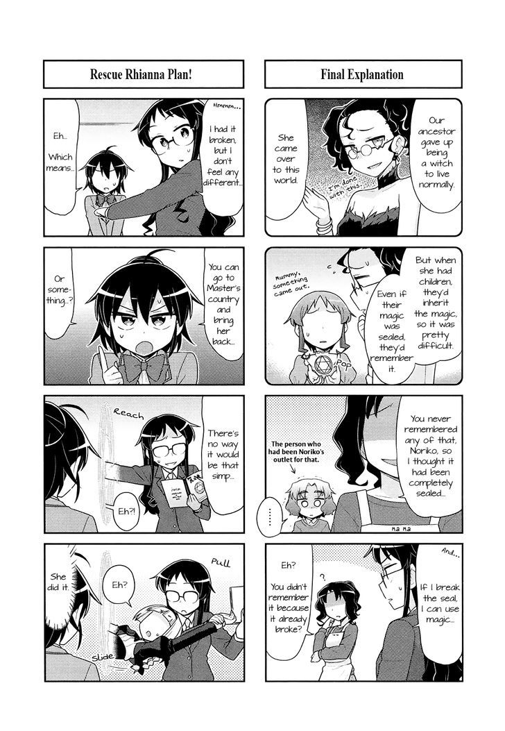 Majo To Houki To Kurobuchi Megane Chapter 44 #6