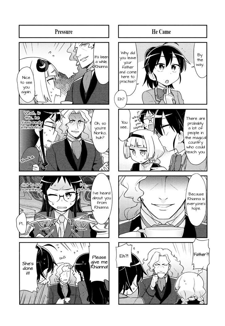 Majo To Houki To Kurobuchi Megane Chapter 43 #3