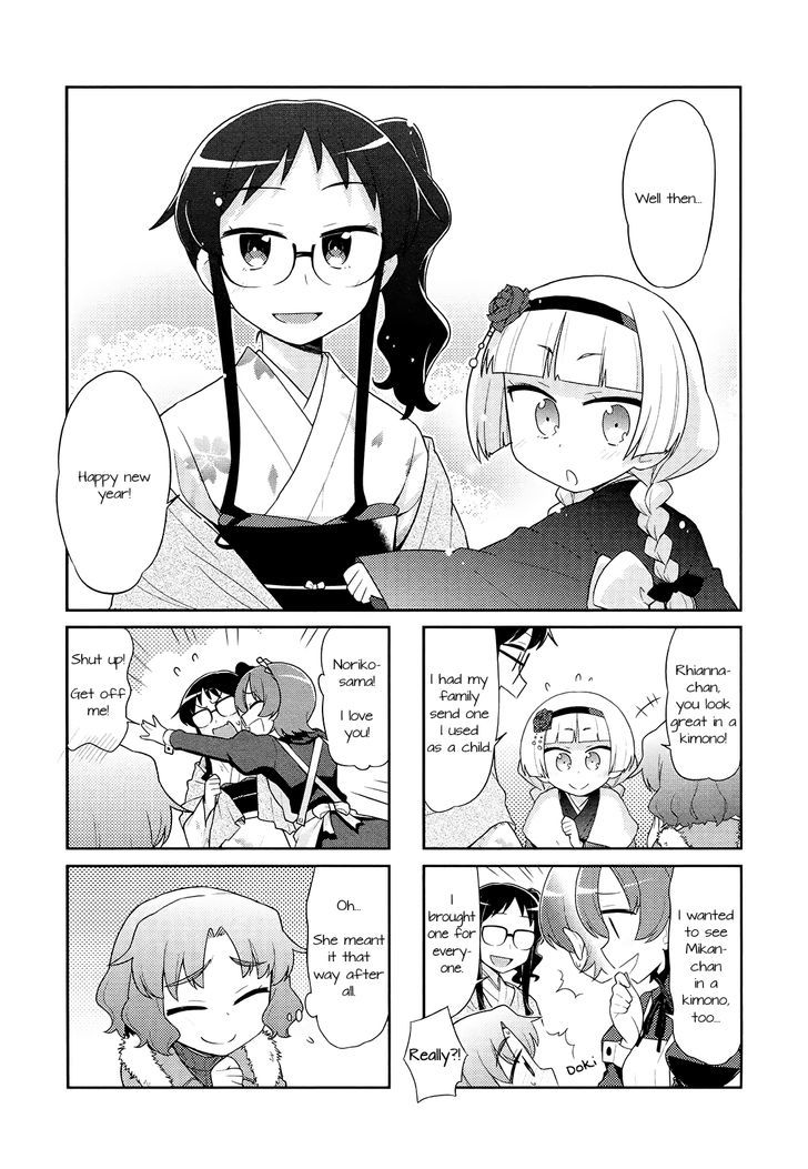 Majo To Houki To Kurobuchi Megane Chapter 38 #7