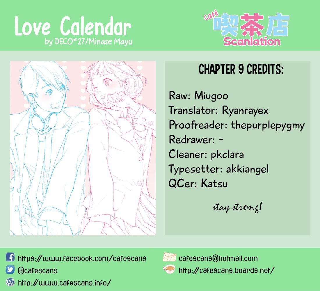 Love Calendar Chapter 9 #1