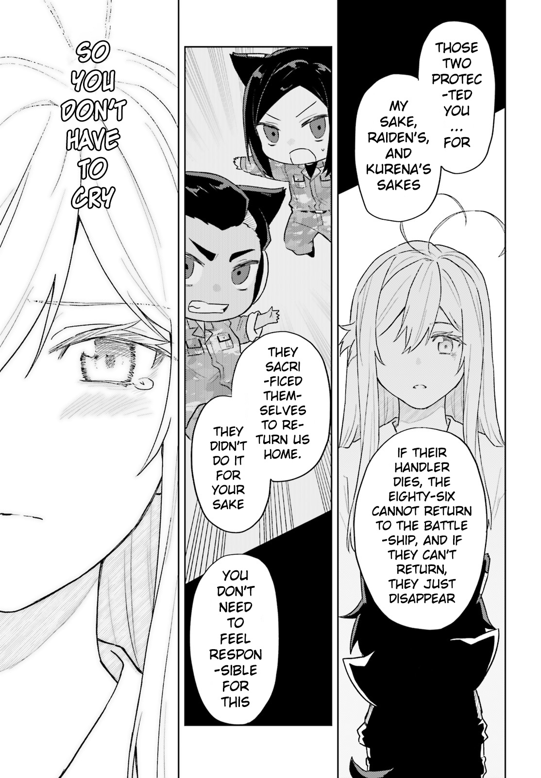 86 - Eighty-Six - Mahou Shoujo Regina ☆ Lena ~Tatakae! Ginga Koukou Senkan San Magnolia~ Chapter 3 #7