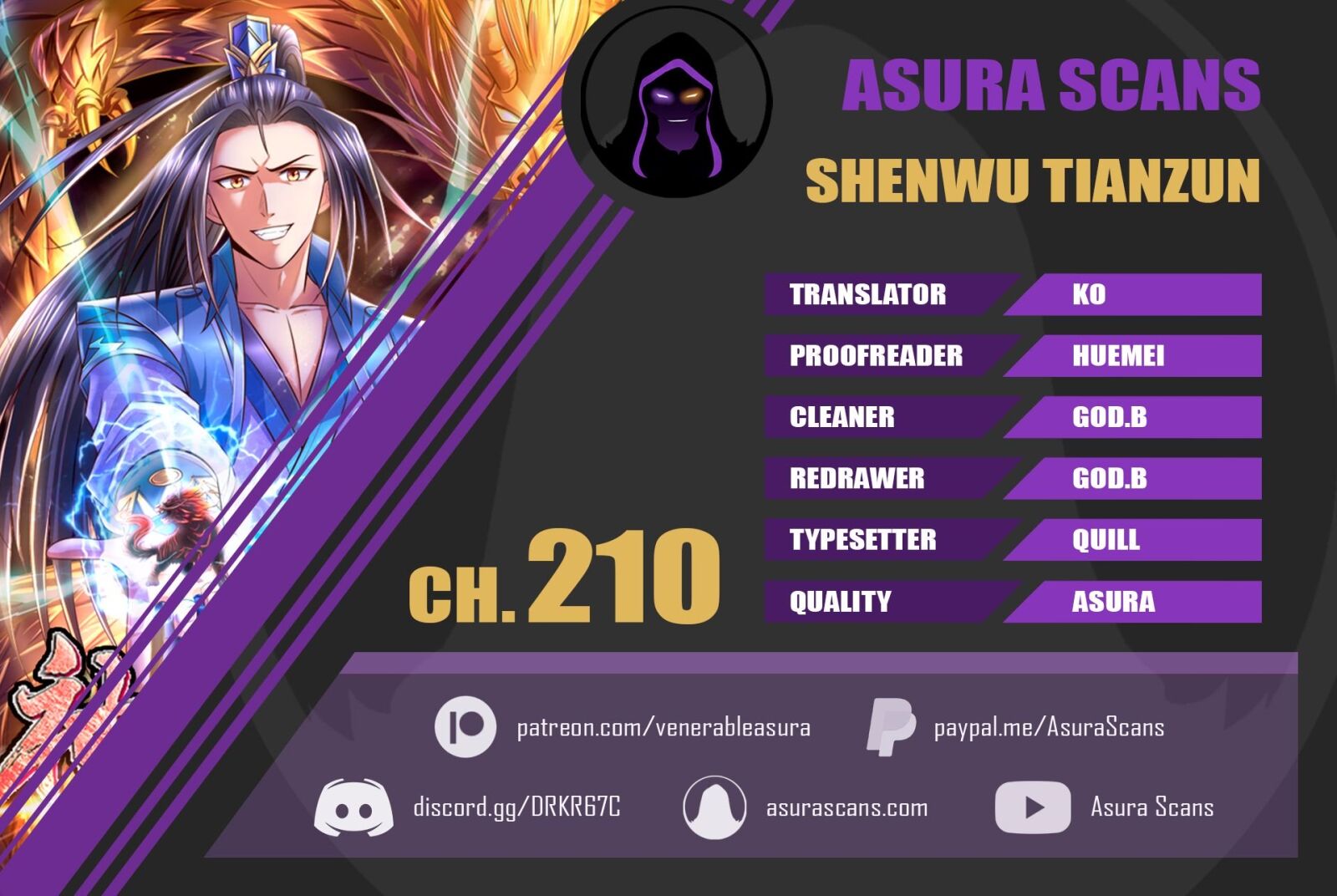 Shenwu Tianzun Chapter 210 #1