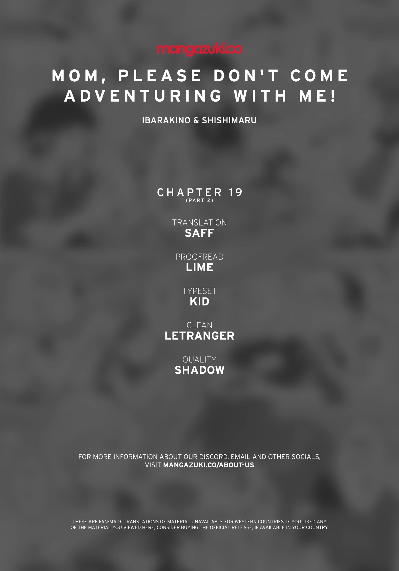 Mom, Please Don't Come Adventuring With Me! ~The Boy Who Was Raised By The Ultimate Overprotective Dragon, Becomes An Adventurer With His Mother~ Chapter 15.4 #1