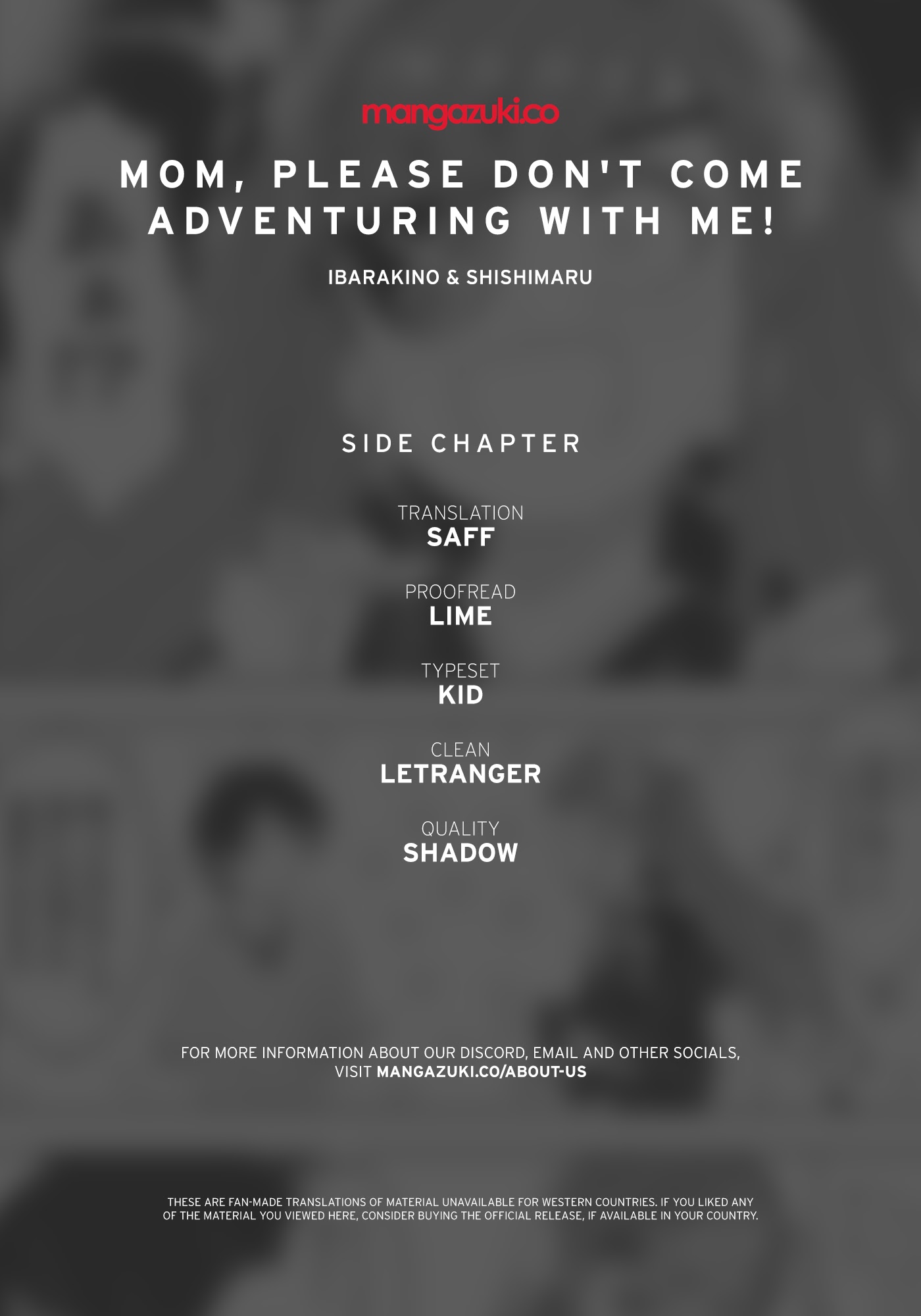 Mom, Please Don't Come Adventuring With Me! ~The Boy Who Was Raised By The Ultimate Overprotective Dragon, Becomes An Adventurer With His Mother~ Chapter 15.1 #1