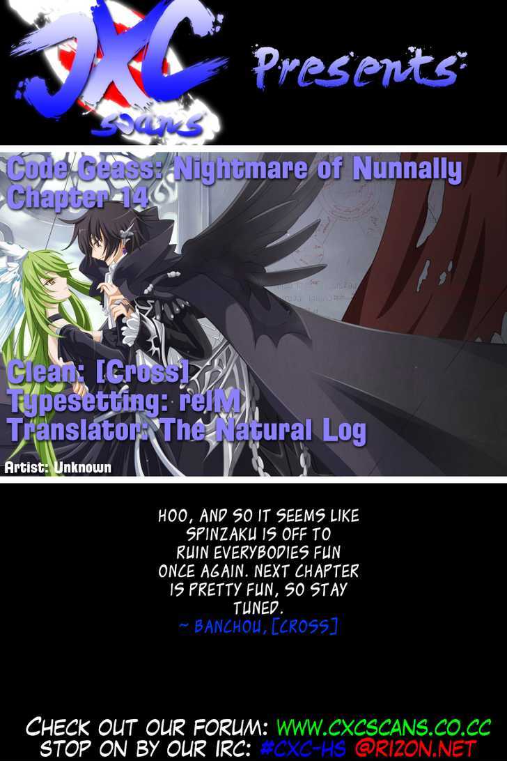 Code Geass: Nightmare Of Nunnally Chapter 14 #34