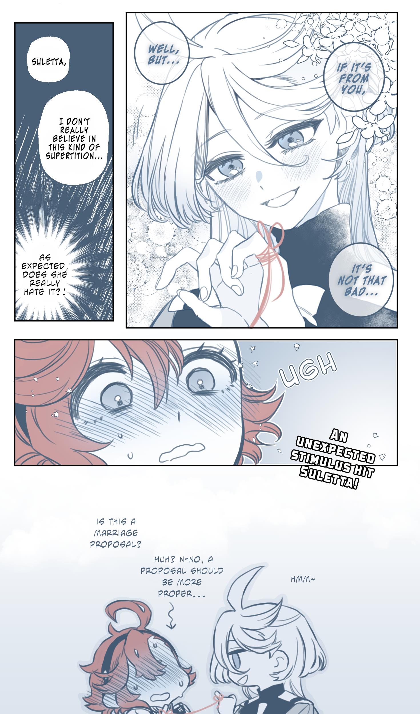 Mobile Suit Gundam: The Witch From Mercury - Rough Sulemio Comic (Doujinshi) Chapter 10 #4