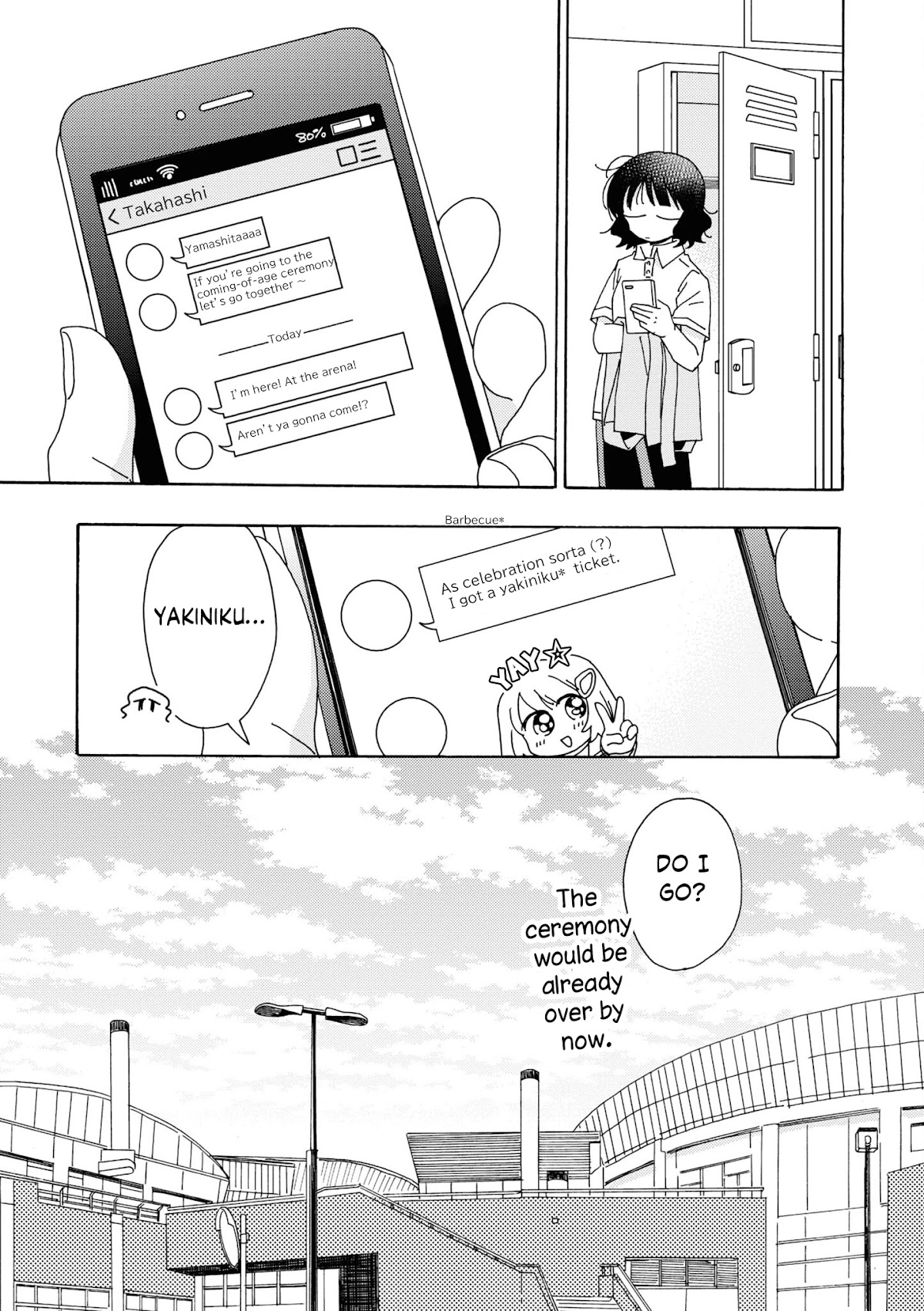 Kyou Wa Mada Futsuu Ni Narenai Chapter 9 #3