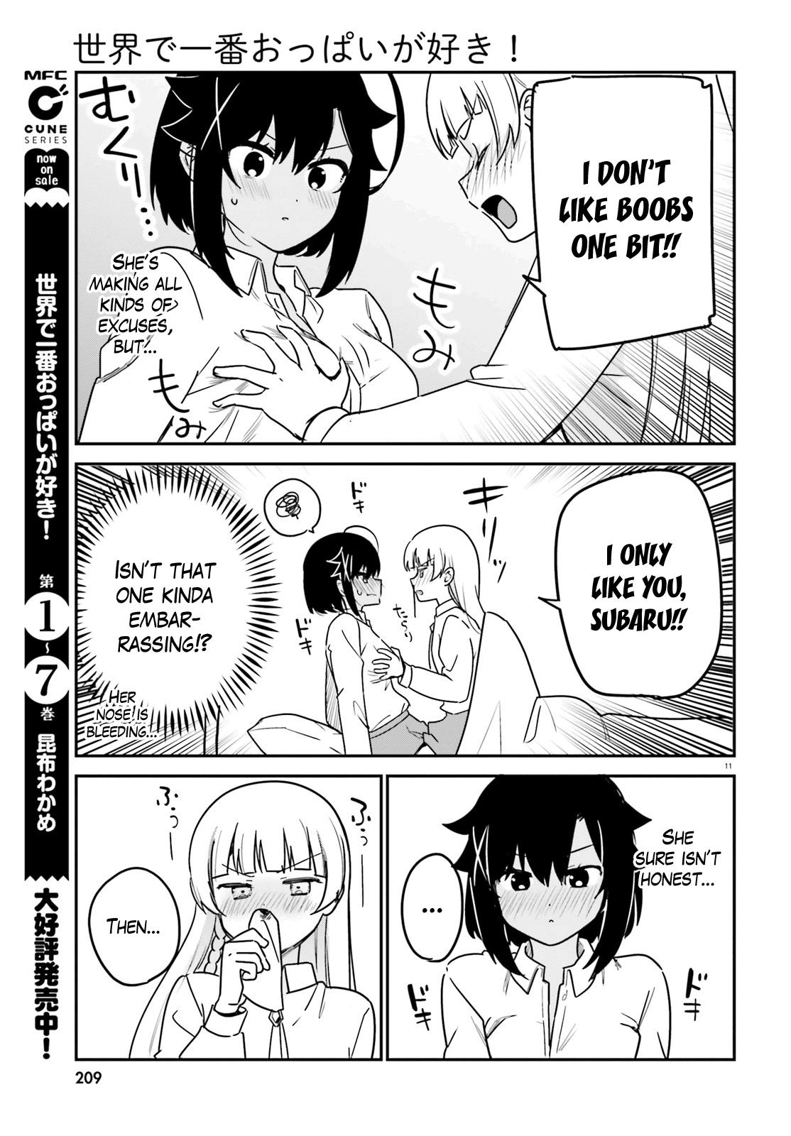 Sekai De Ichiban Oppai Ga Suki! Chapter 68 #11