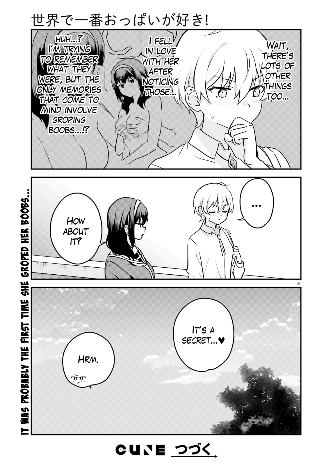 Sekai De Ichiban Oppai Ga Suki! Chapter 62 #5