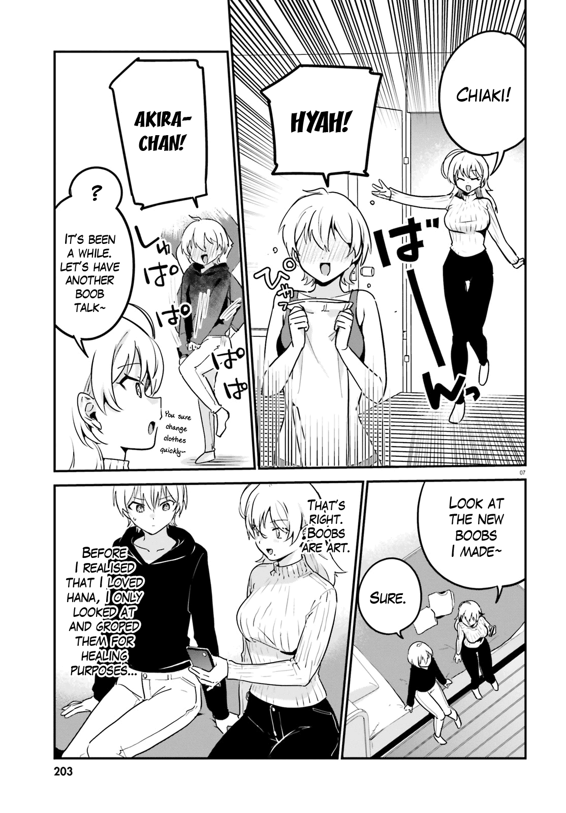 Sekai De Ichiban Oppai Ga Suki! Chapter 59 #7