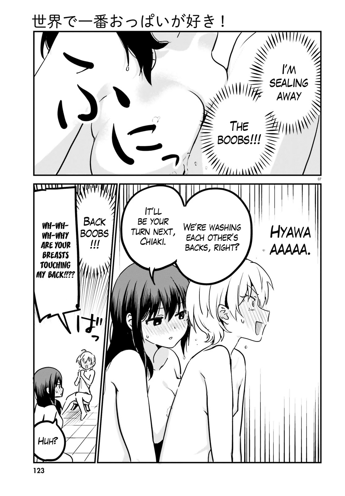 Sekai De Ichiban Oppai Ga Suki! Chapter 55 #7