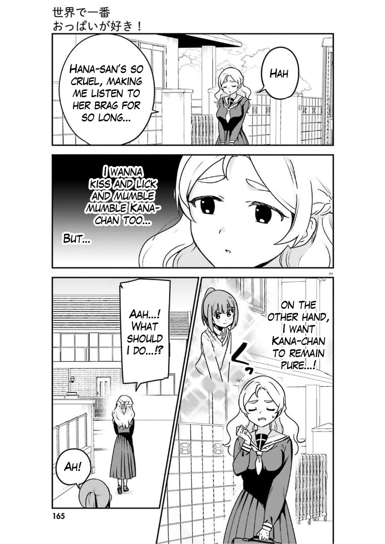 Sekai De Ichiban Oppai Ga Suki! Chapter 51 #3