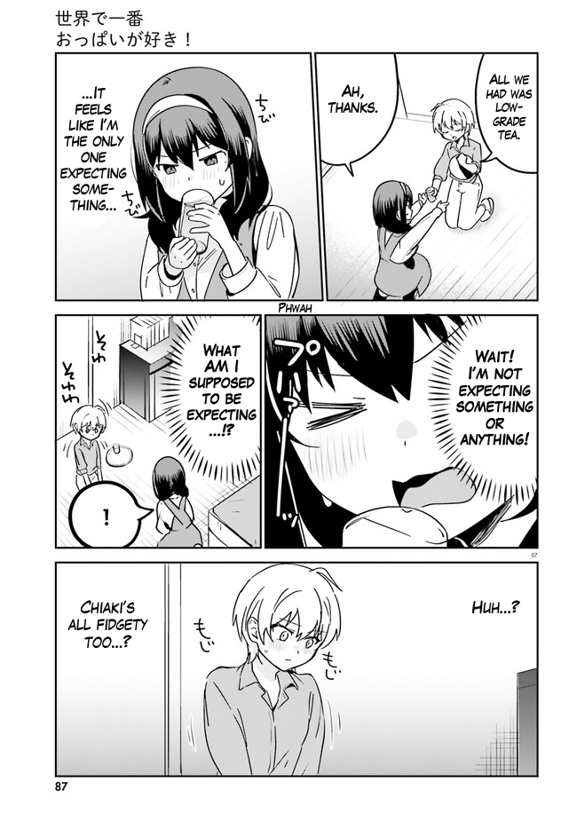 Sekai De Ichiban Oppai Ga Suki! Chapter 49 #7