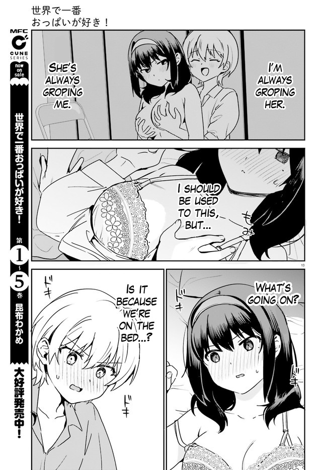 Sekai De Ichiban Oppai Ga Suki! Chapter 49 #13