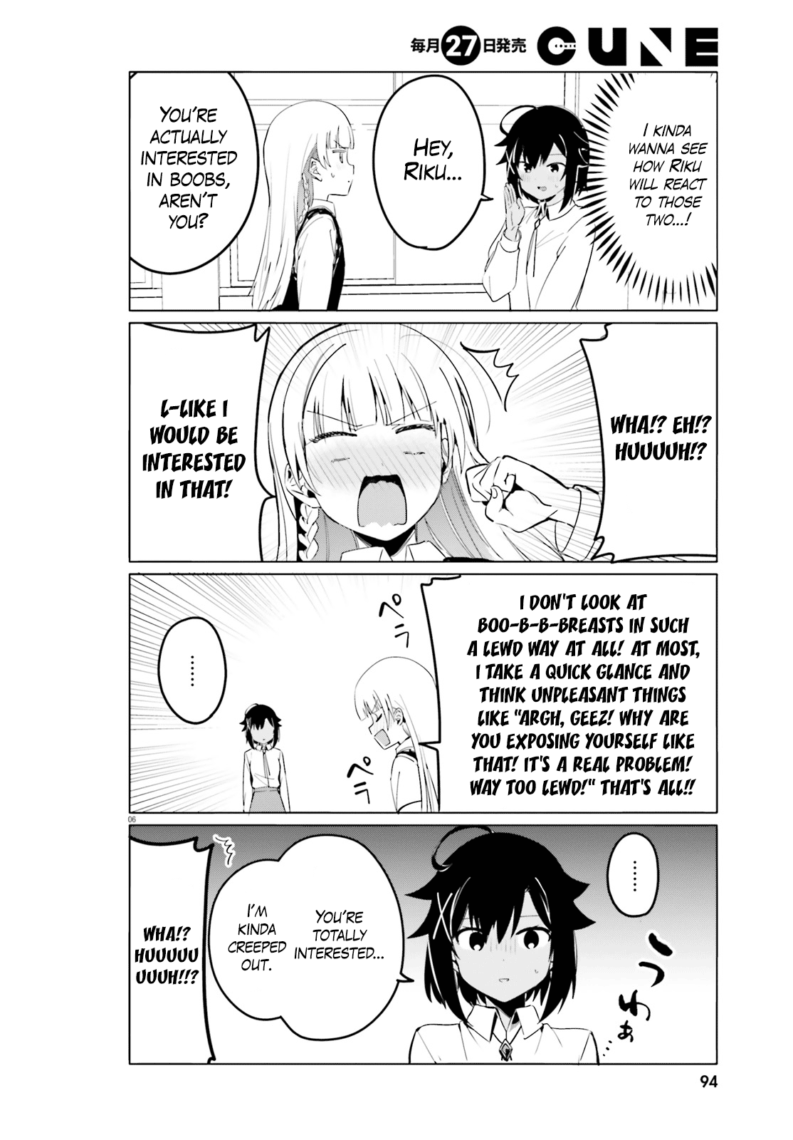 Sekai De Ichiban Oppai Ga Suki! Chapter 38 #5