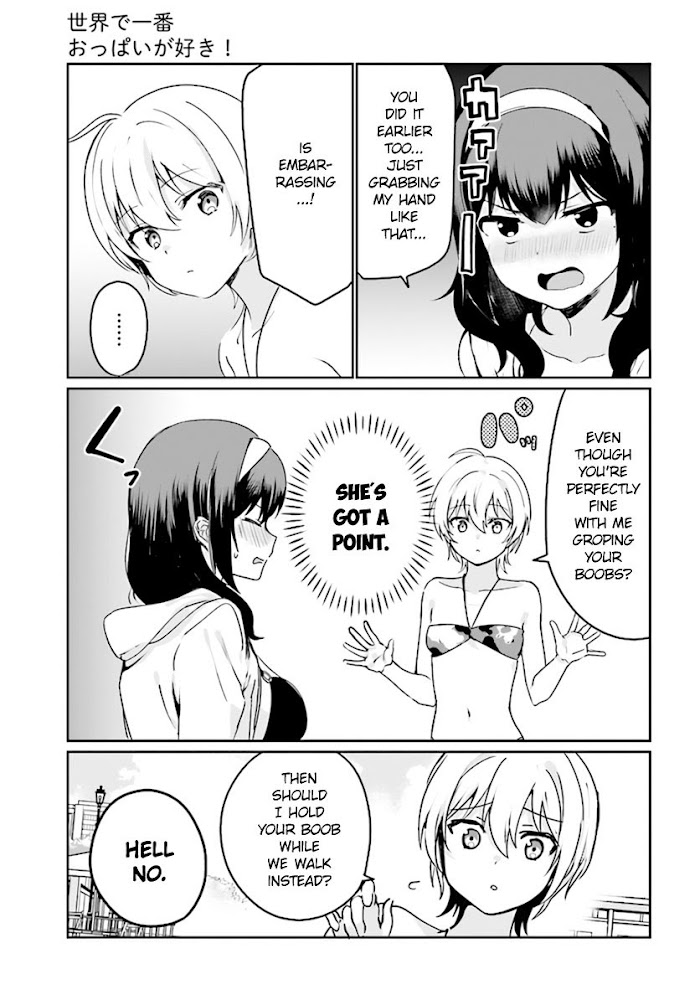 Sekai De Ichiban Oppai Ga Suki! Chapter 22.1 #3