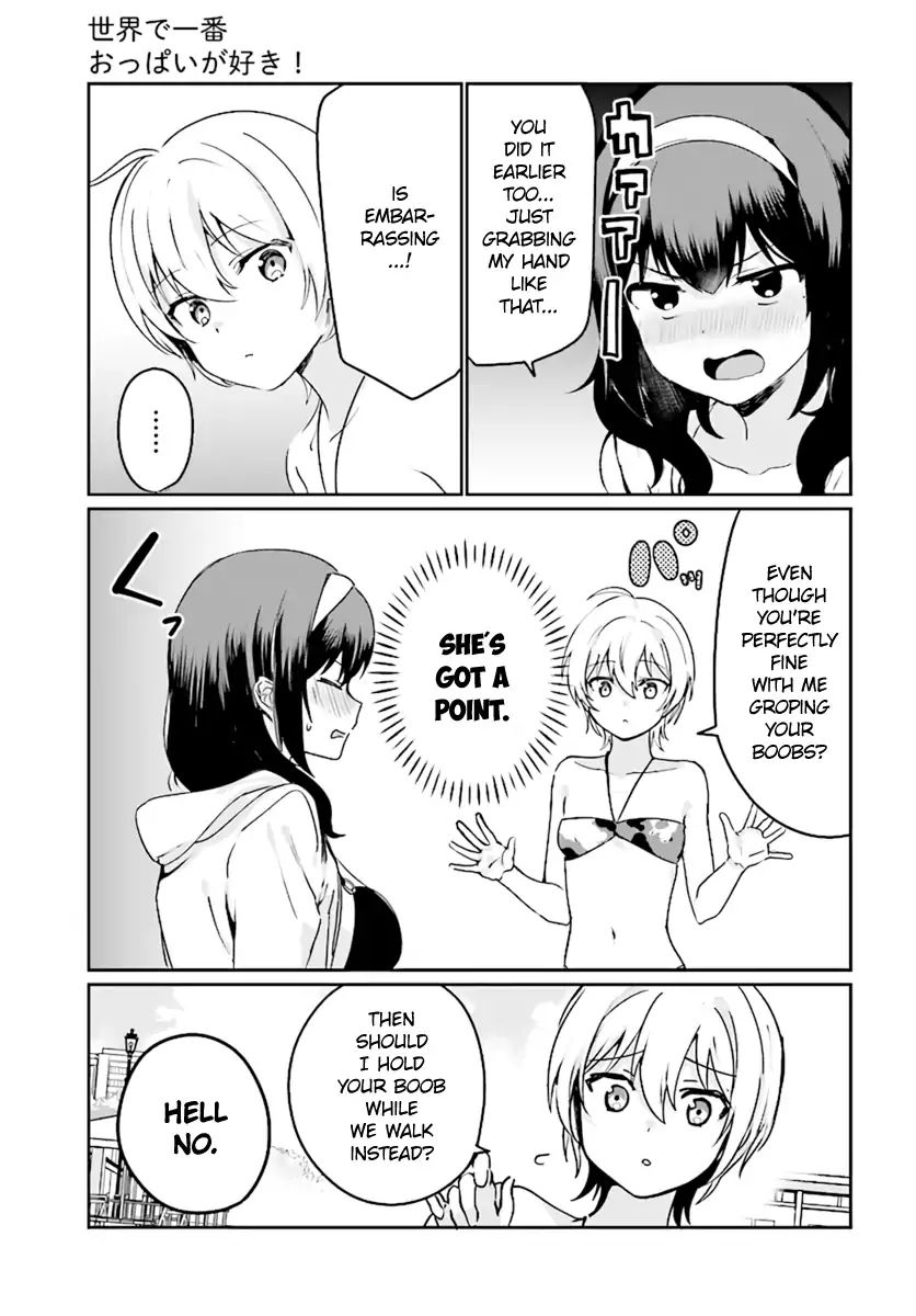 Sekai De Ichiban Oppai Ga Suki! Chapter 22 #3