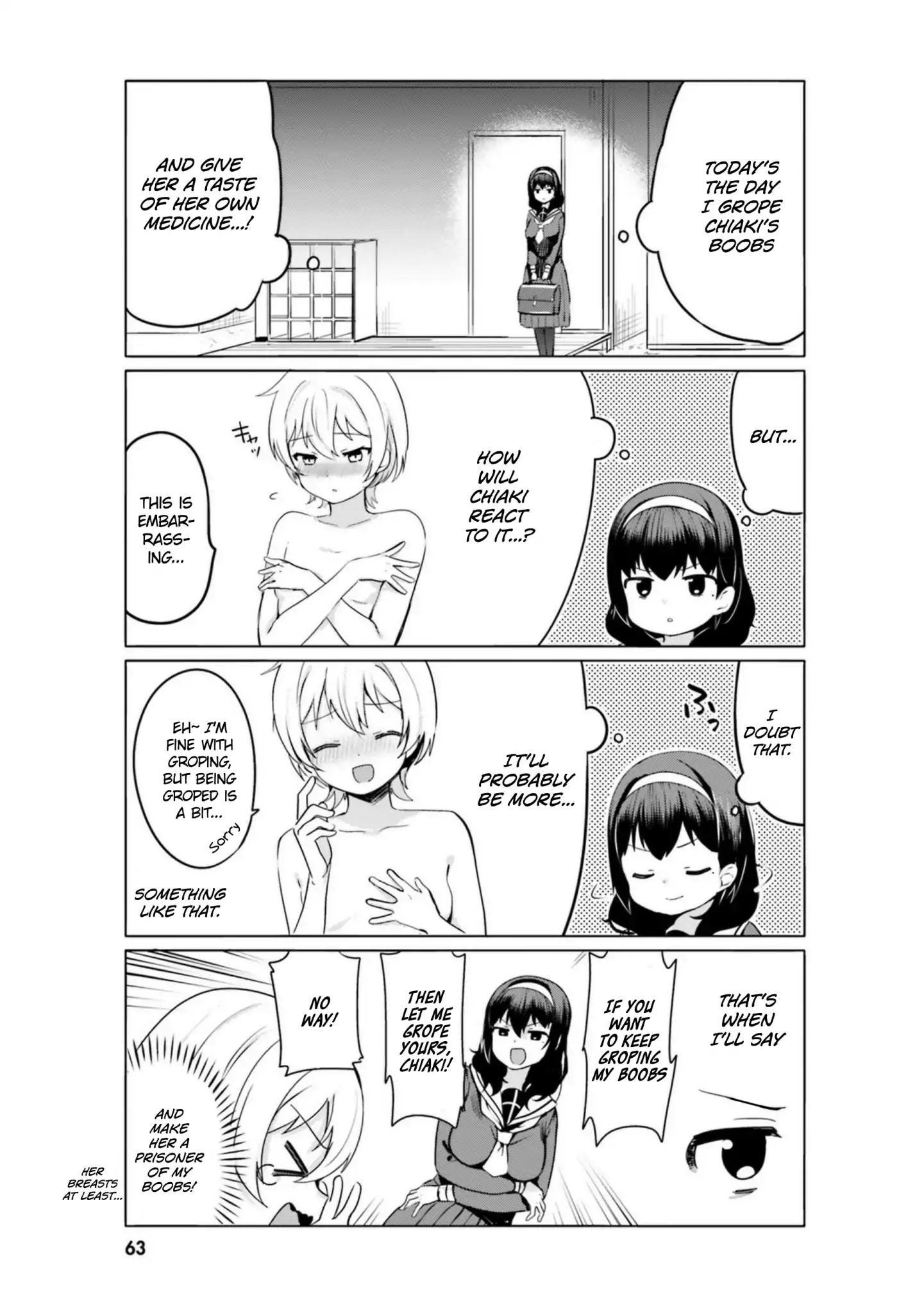 Sekai De Ichiban Oppai Ga Suki! Chapter 14 #3