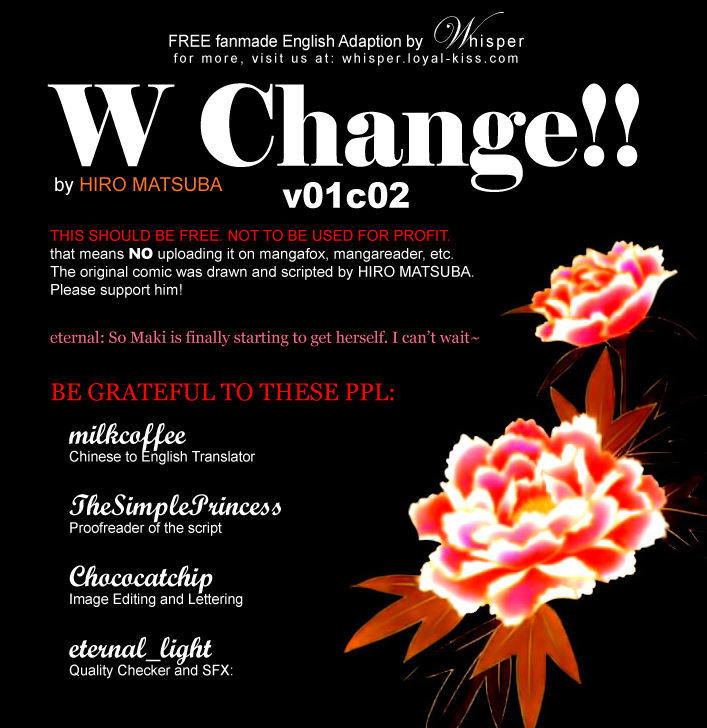 W Change!! Chapter 2 #1