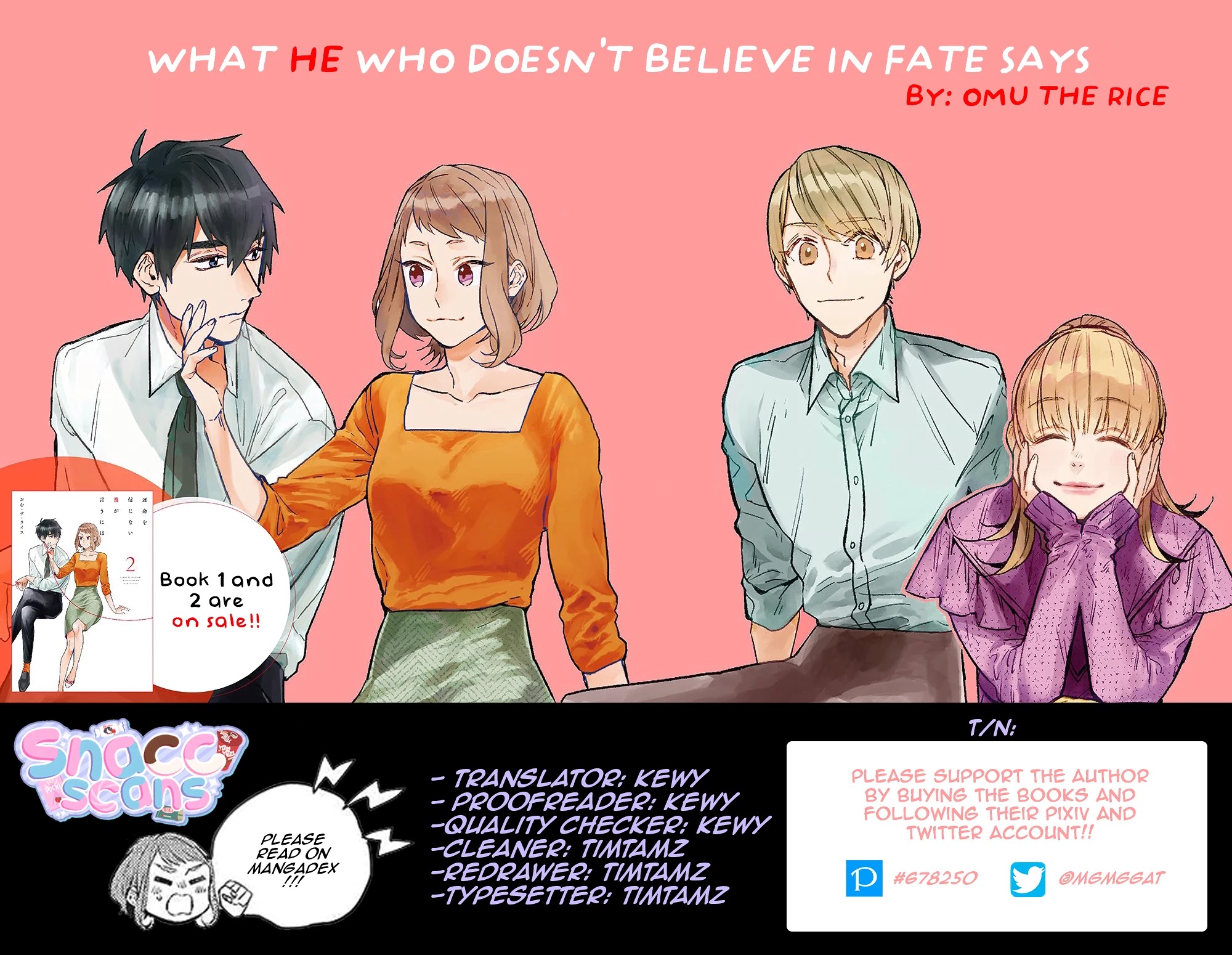 What He Who Doesn't Believe In Fate Says Chapter 11 #29