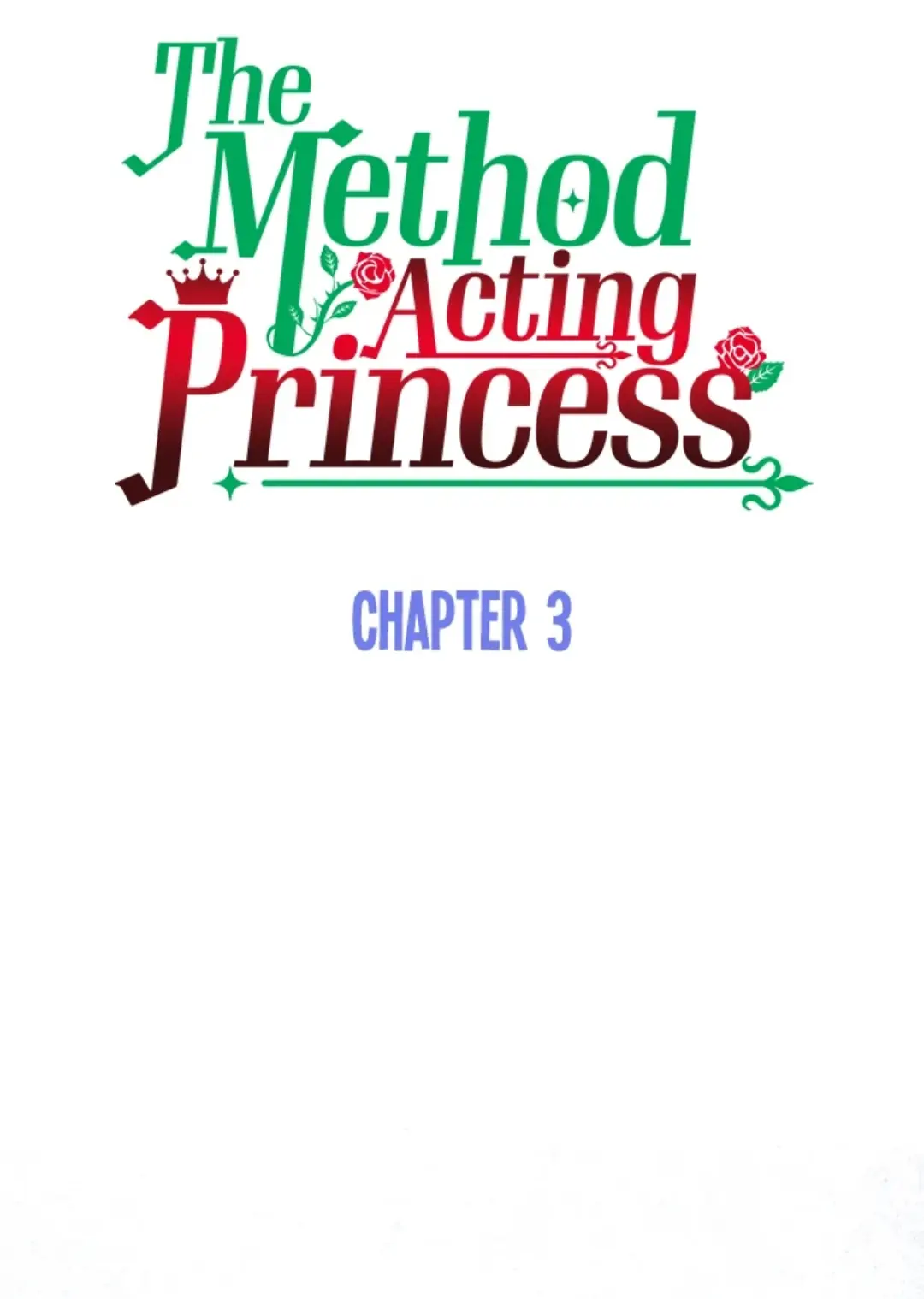 The Method Acting Princess Chapter 3 #5