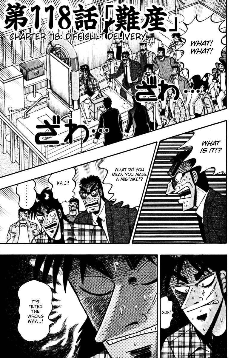 Tobaku Hakairoku Kaiji Chapter 118 #1