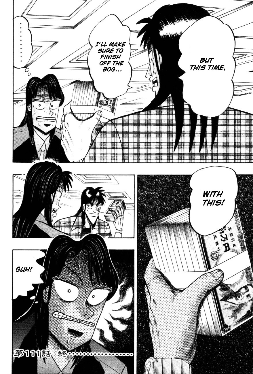 Tobaku Hakairoku Kaiji Chapter 111 #20