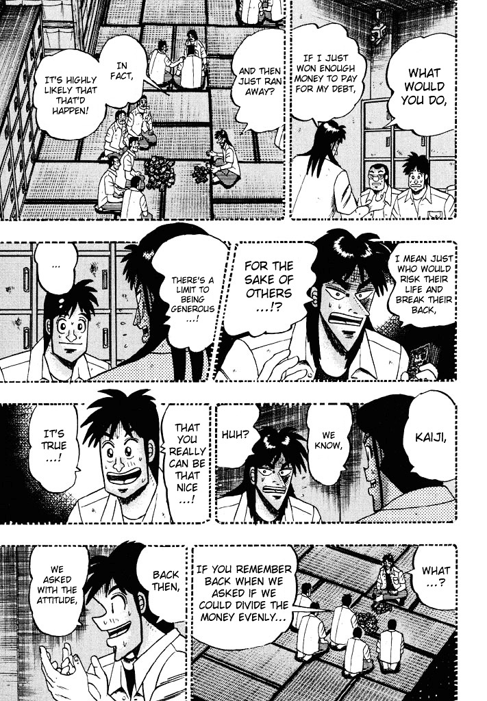 Tobaku Hakairoku Kaiji Chapter 47 #15