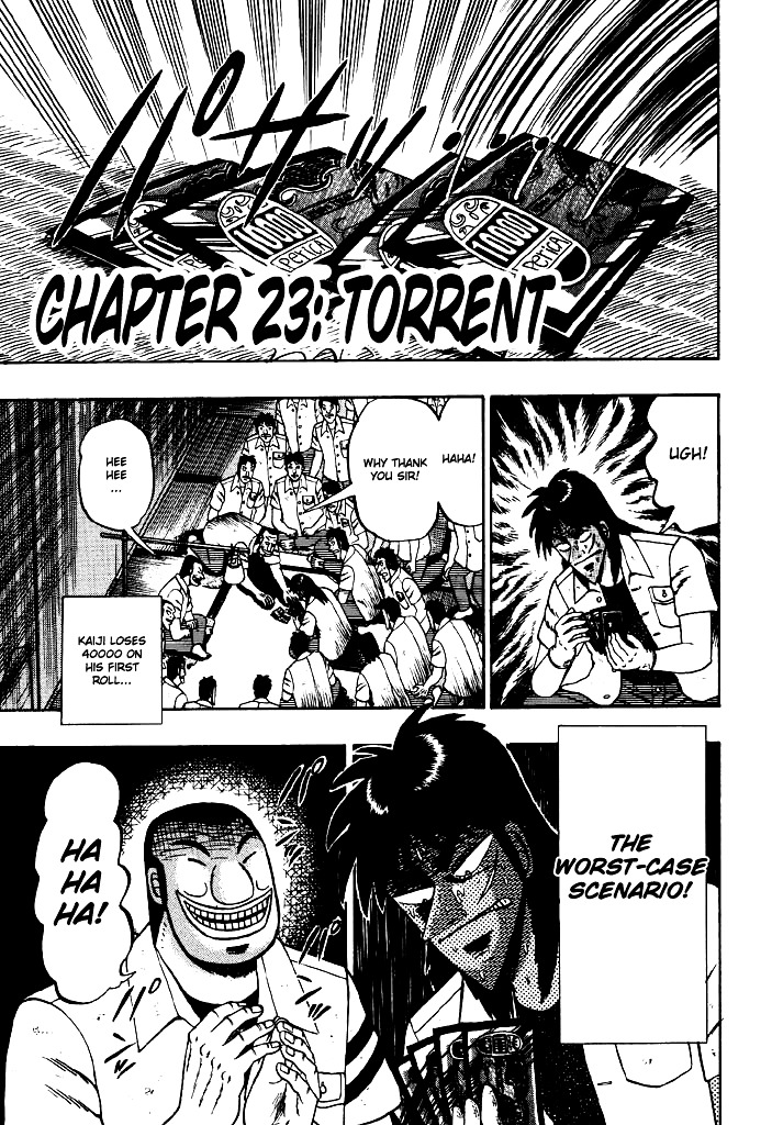 Tobaku Hakairoku Kaiji Chapter 33 #1