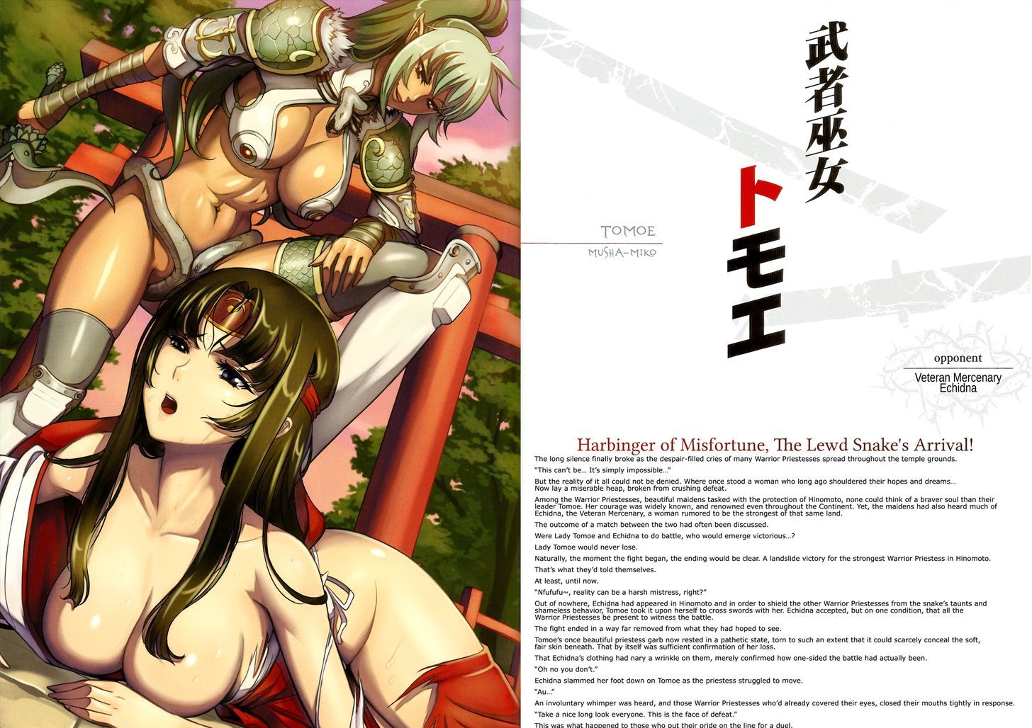 Queen's Blade - Vanquished Queens (Artbook) Chapter 3.1 #2