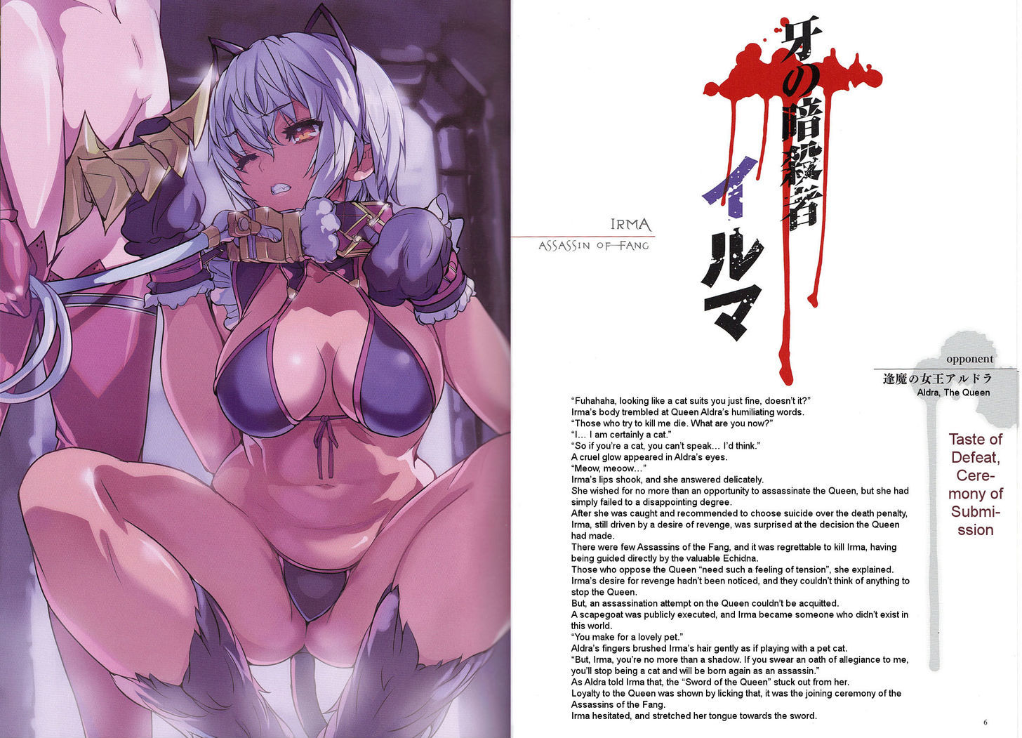 Queen's Blade - Vanquished Queens (Artbook) Chapter 2 #5