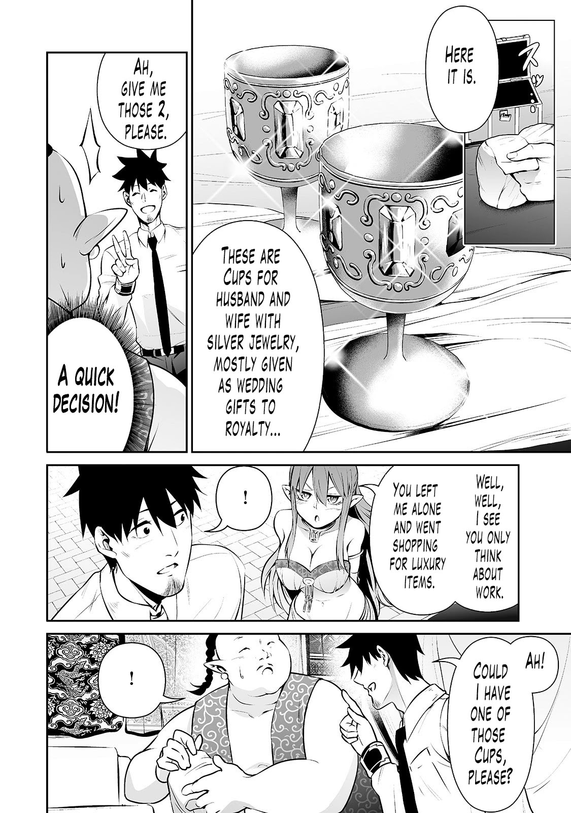 Salaryman Ga Isekai Ni Ittara Shitennou Ni Natta Hanashi Chapter 14 #13