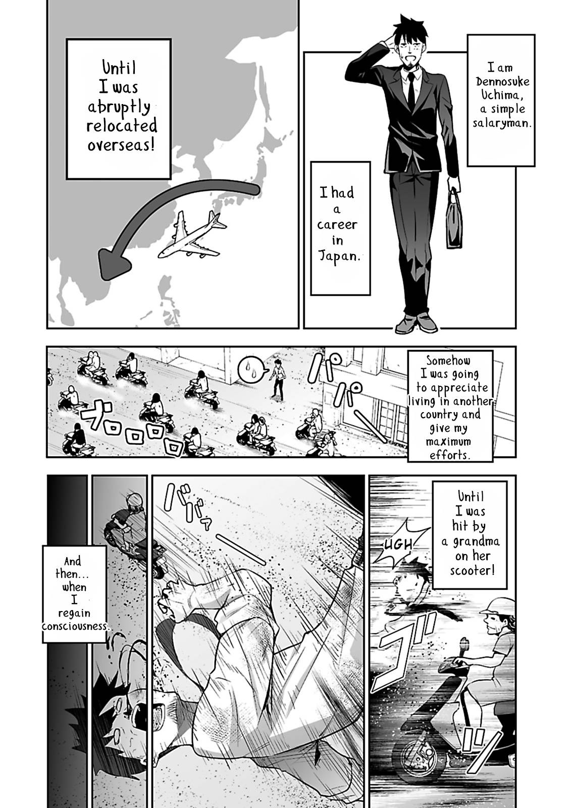 Salaryman Ga Isekai Ni Ittara Shitennou Ni Natta Hanashi Chapter 1 #8