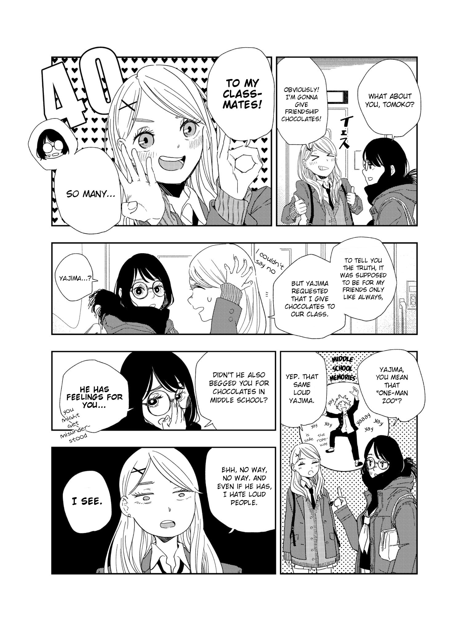 Tomoko & Mitsuki Chapter 4 #2