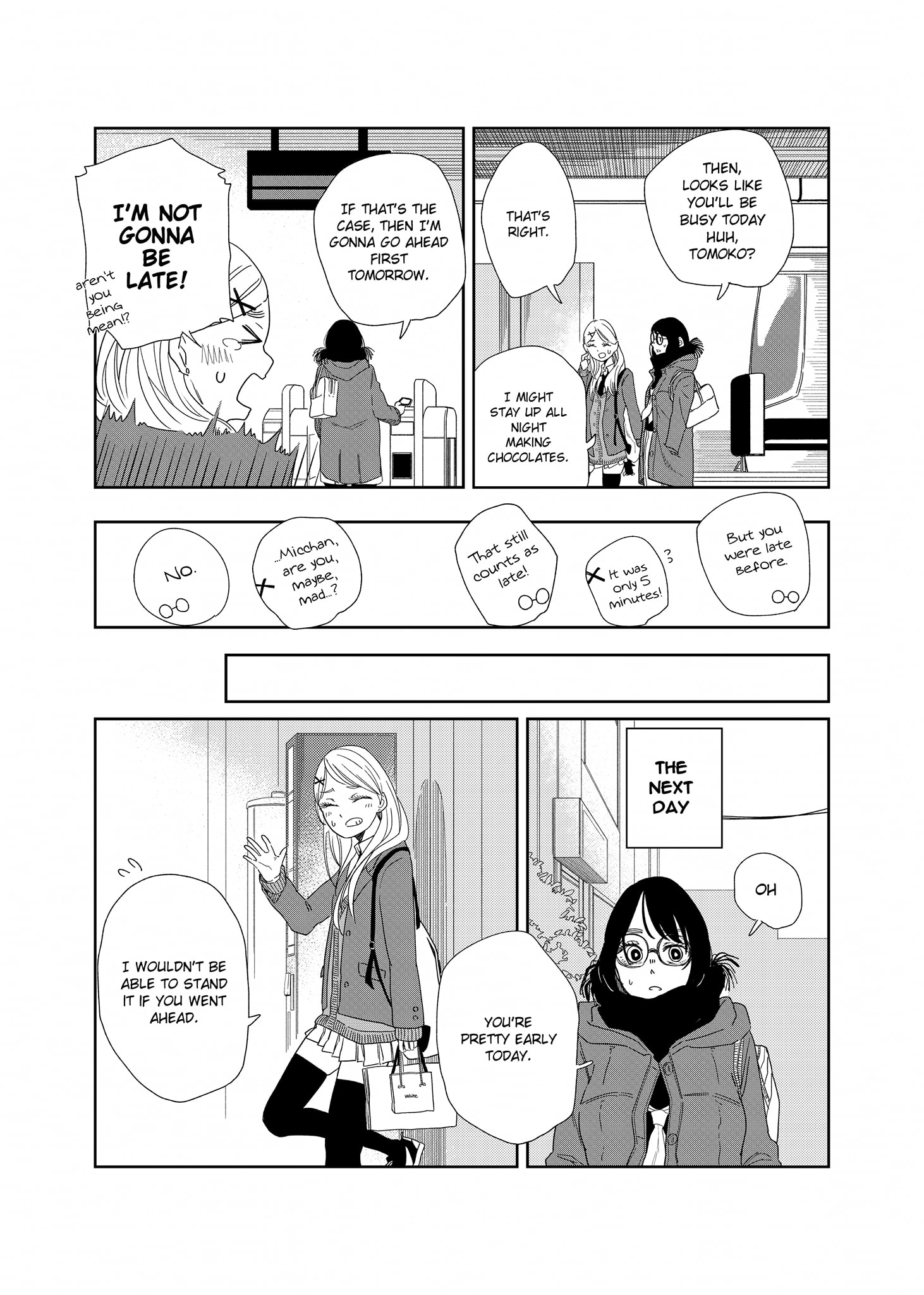 Tomoko & Mitsuki Chapter 4 #3