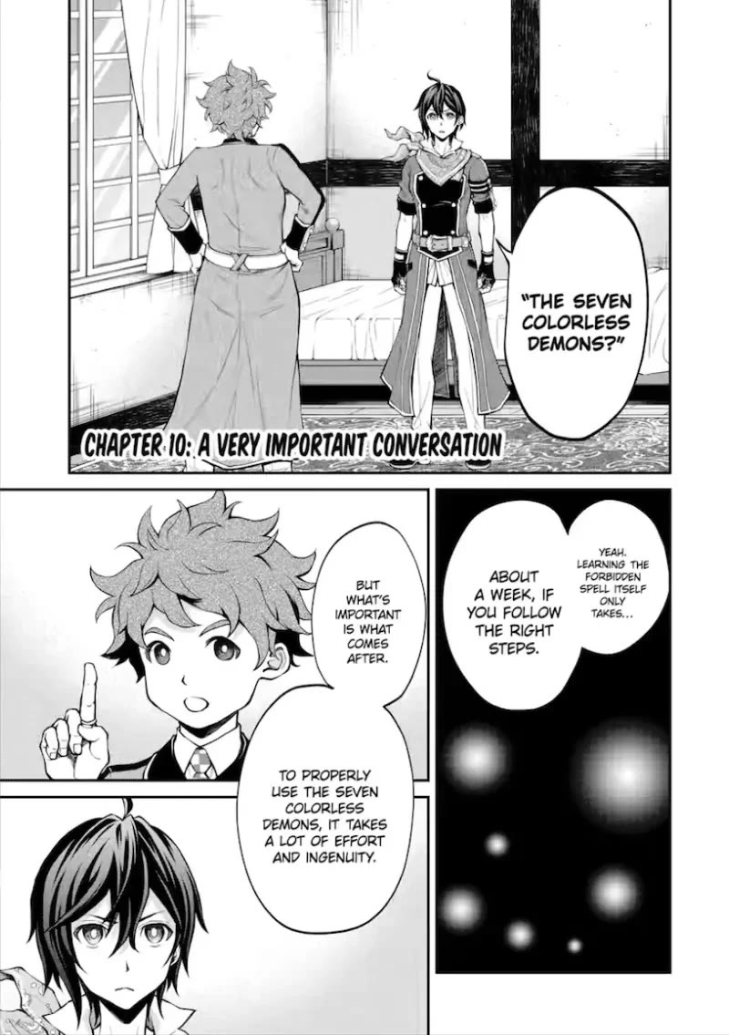 Saisoku Musou No B-Kyuu Mahou Tsukai: Ippatsu Utareru Mae Ni Senpatsu Uchikaesu! Chapter 10 #1