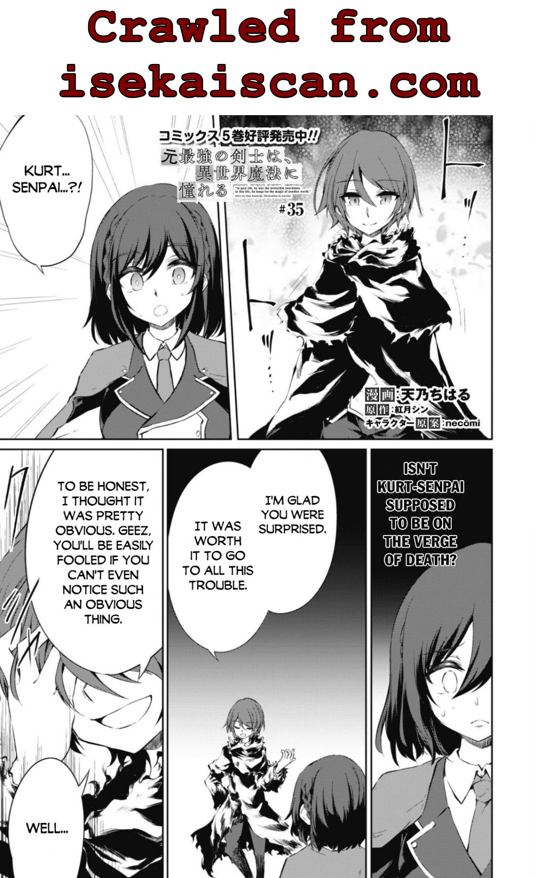 Moto Saikyou No Kenshi Wa, Isekai Mahou Ni Akogareru Chapter 35 #3