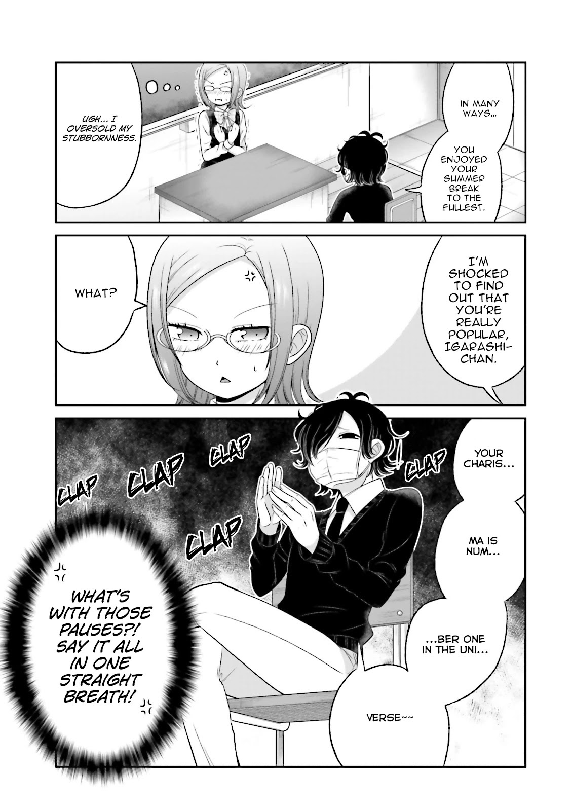 Boku No Kanojo Ga Majime Sugiru Shojo Bitch Na Ken Chapter 67 #12