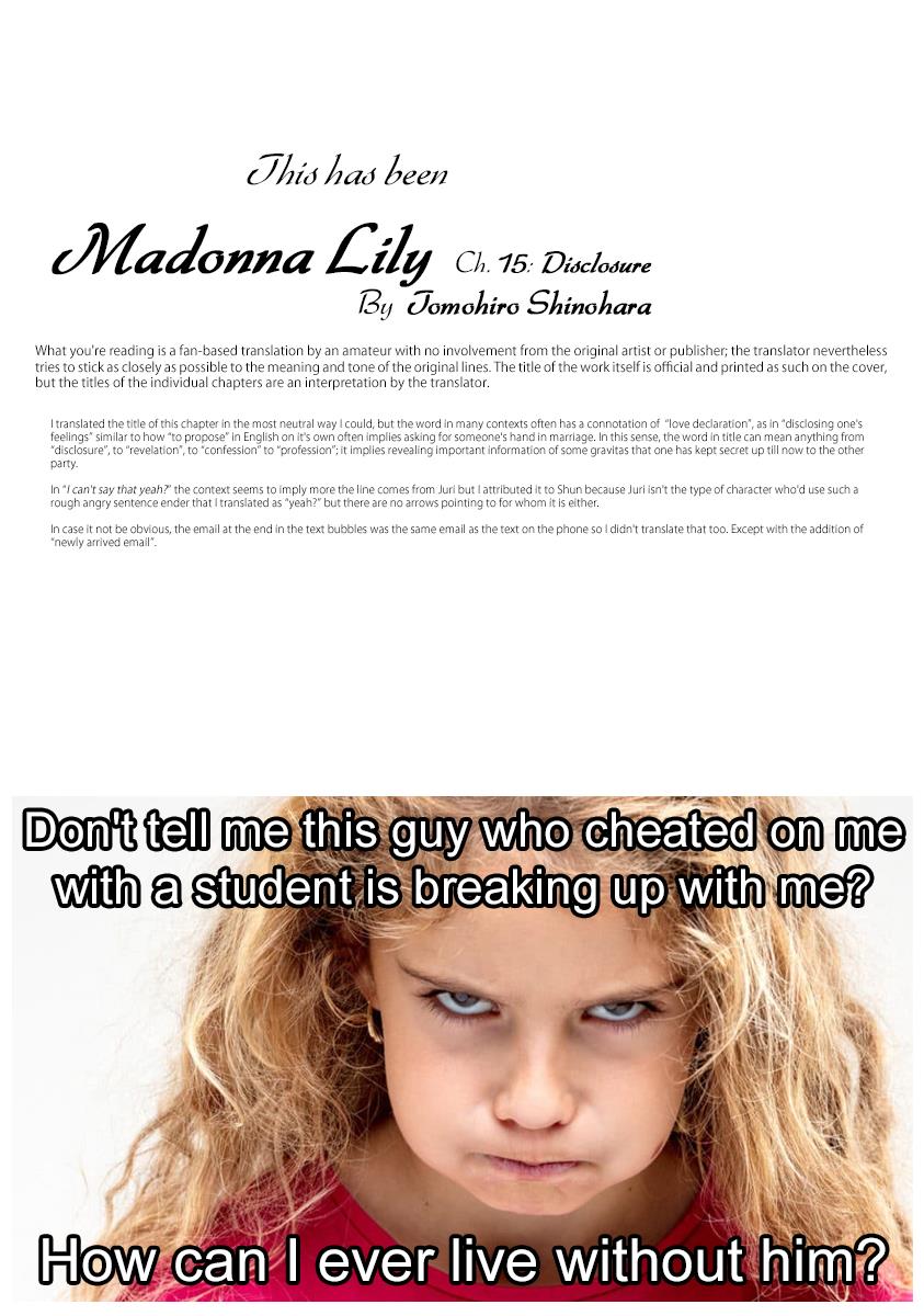 Madonna Lily Chapter 15 #19