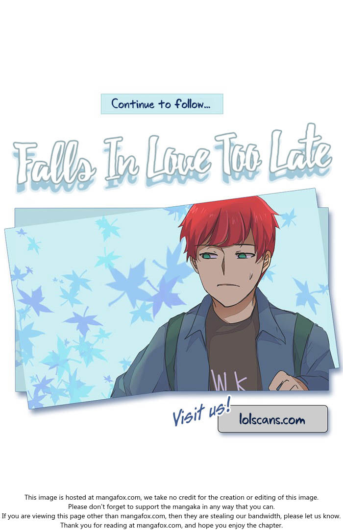 Falls In Love Too Late Chapter 40 #41