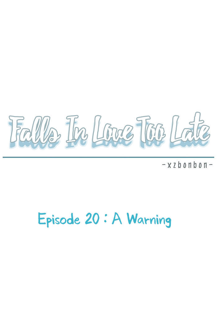 Falls In Love Too Late Chapter 20 #16