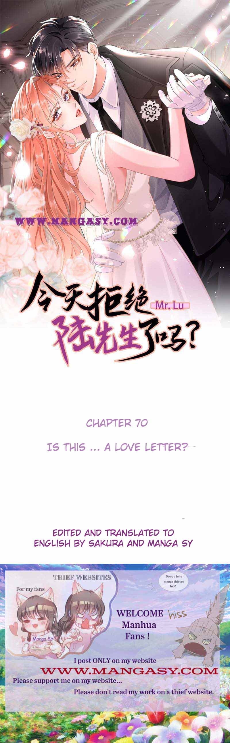 Did You Reject Mr.lu Today? Chapter 70 #1