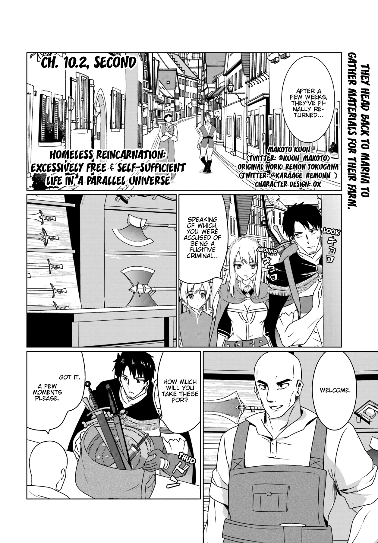 Homeless Tensei: Isekai De Jiyuu Sugiru Jikyuu Jisoku Seikatsu Chapter 10.2 #2