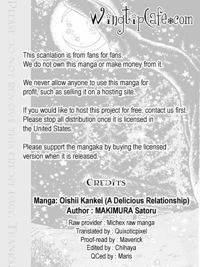 Oishii Kankei Chapter 21 #1