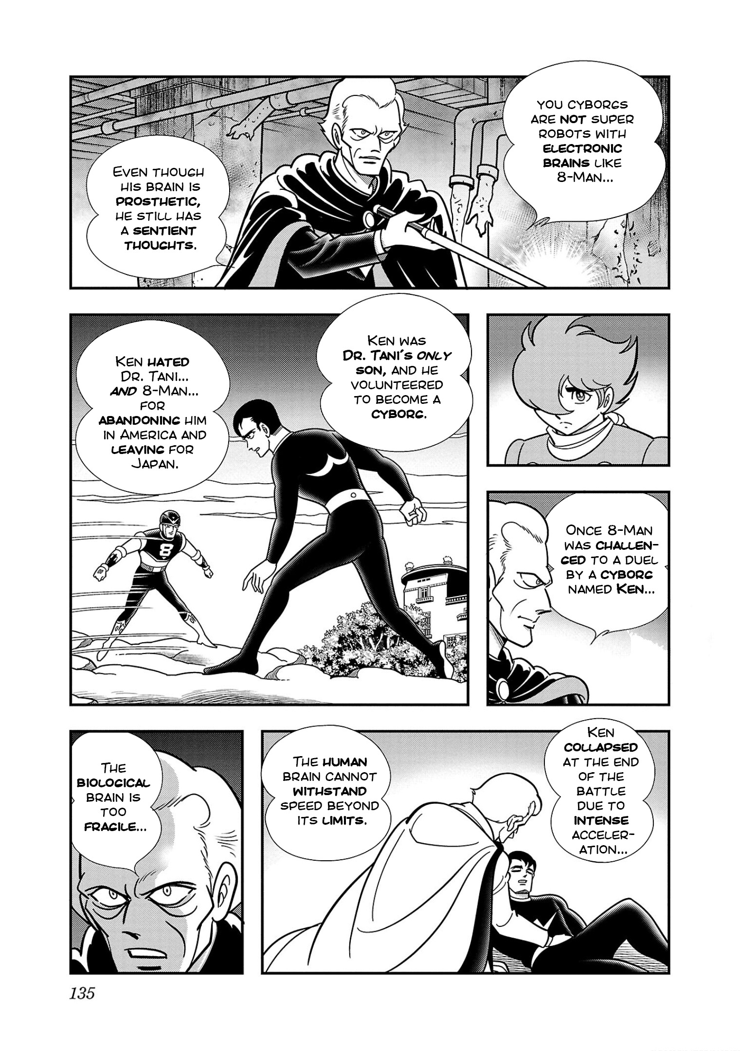 8-Man Vs Cyborg 009 Chapter 10 #9