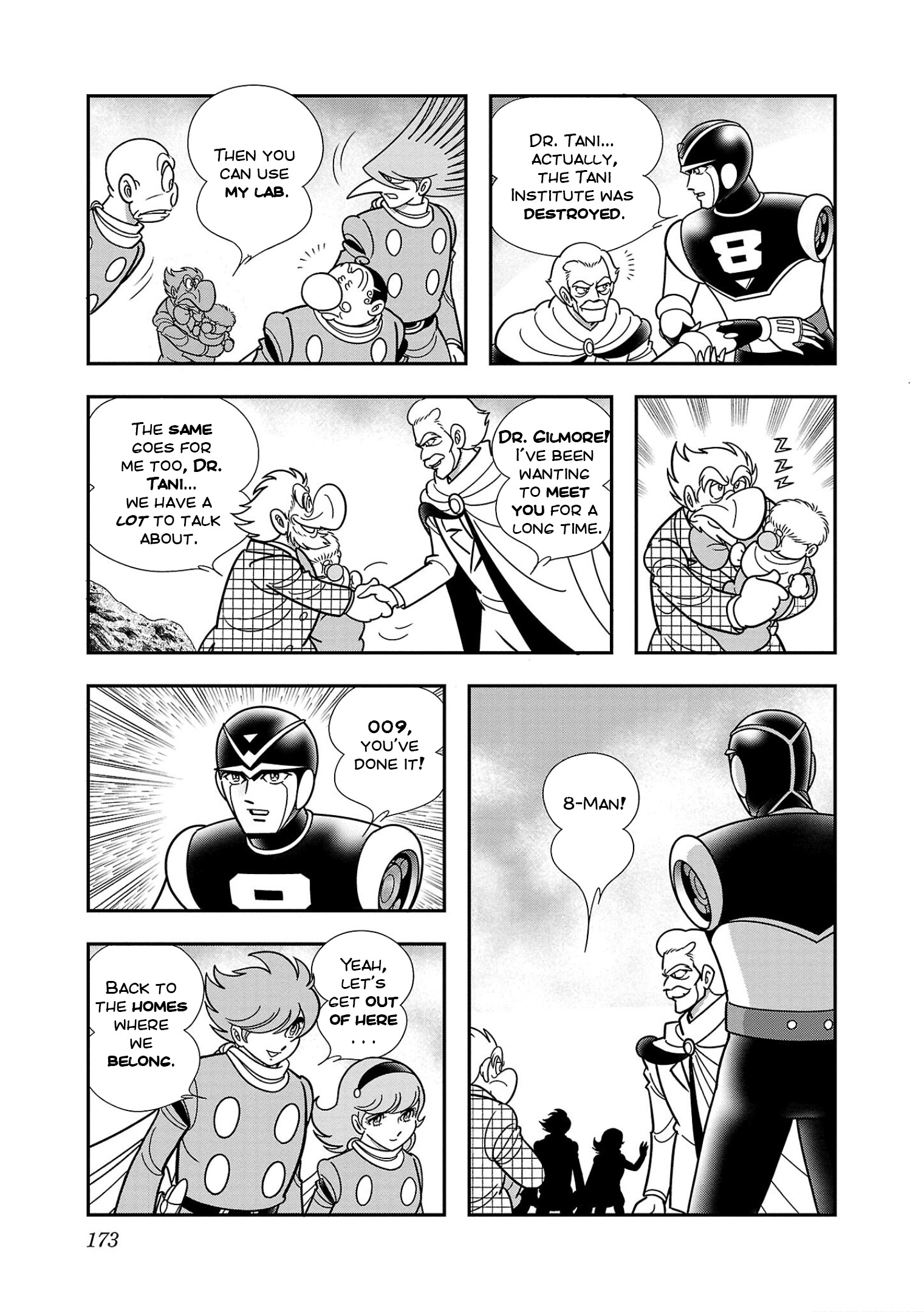 8-Man Vs Cyborg 009 Chapter 10 #44