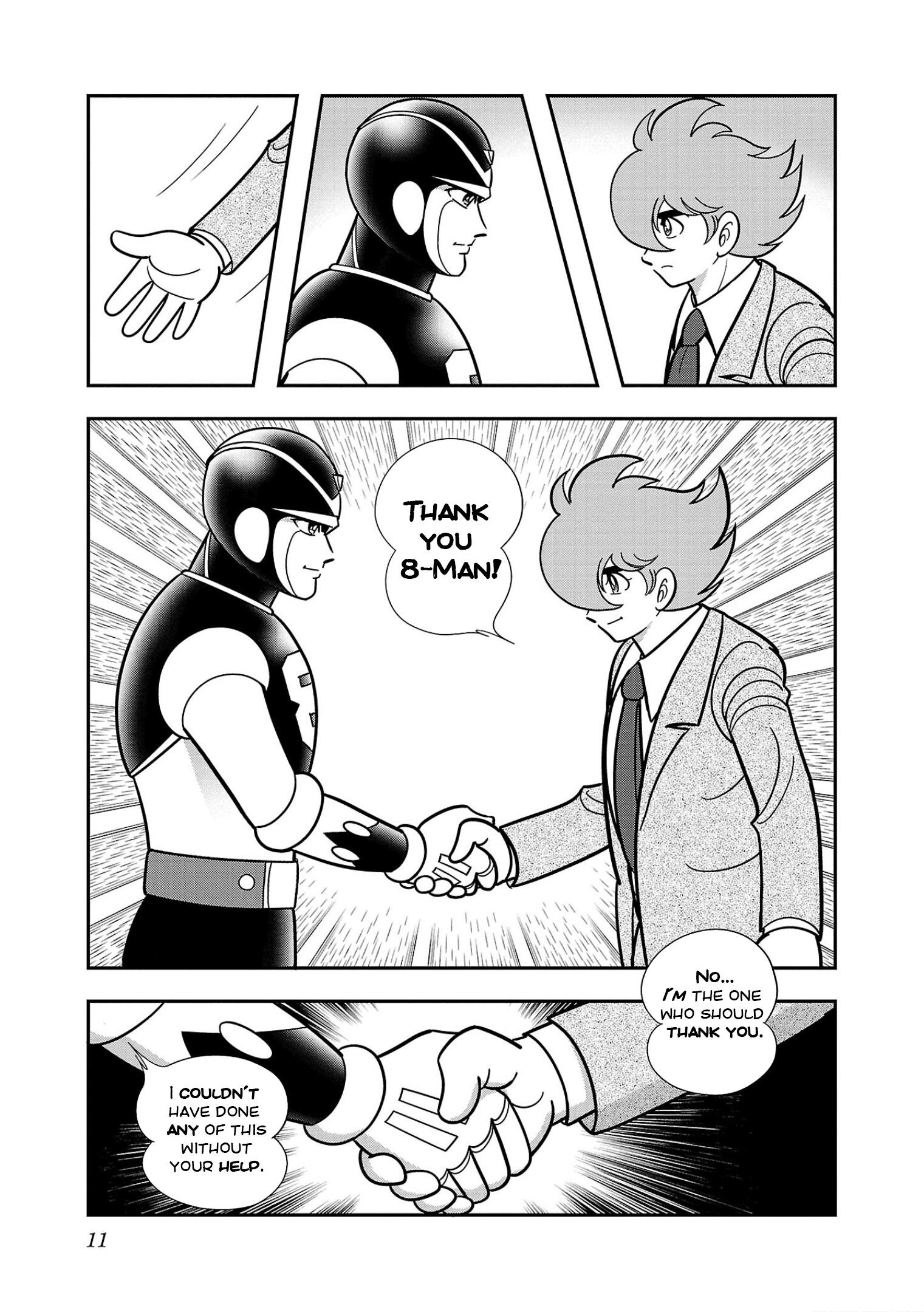 8-Man Vs Cyborg 009 Chapter 7 #12