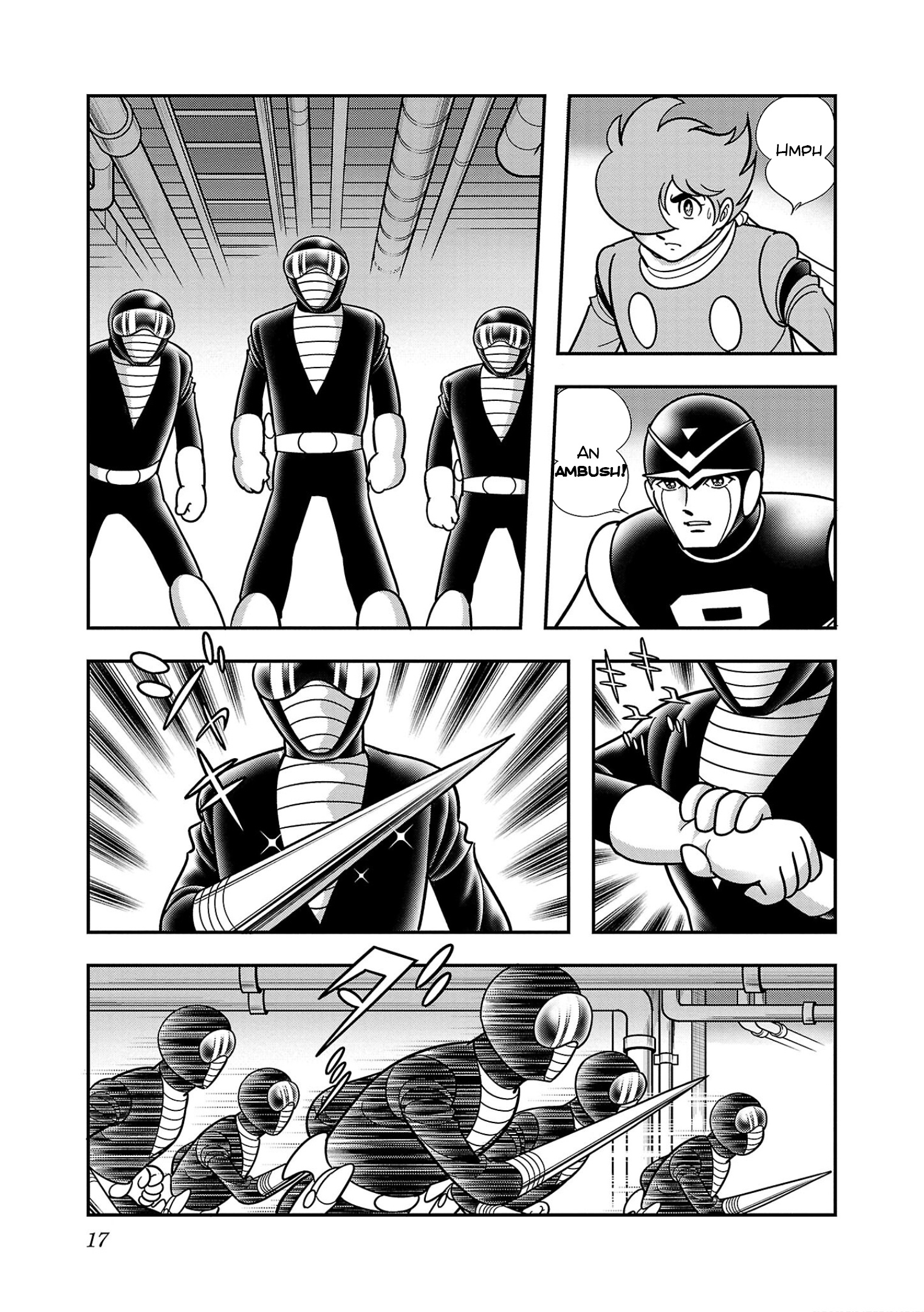 8-Man Vs Cyborg 009 Chapter 7 #18