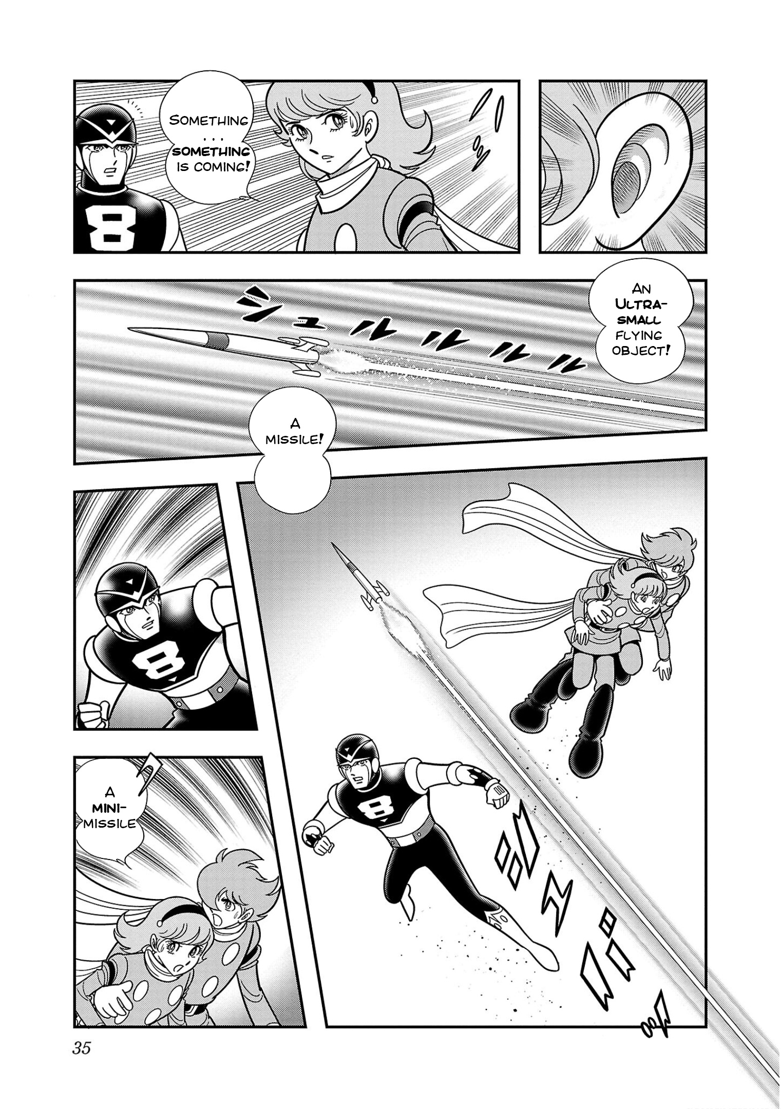 8-Man Vs Cyborg 009 Chapter 7 #36