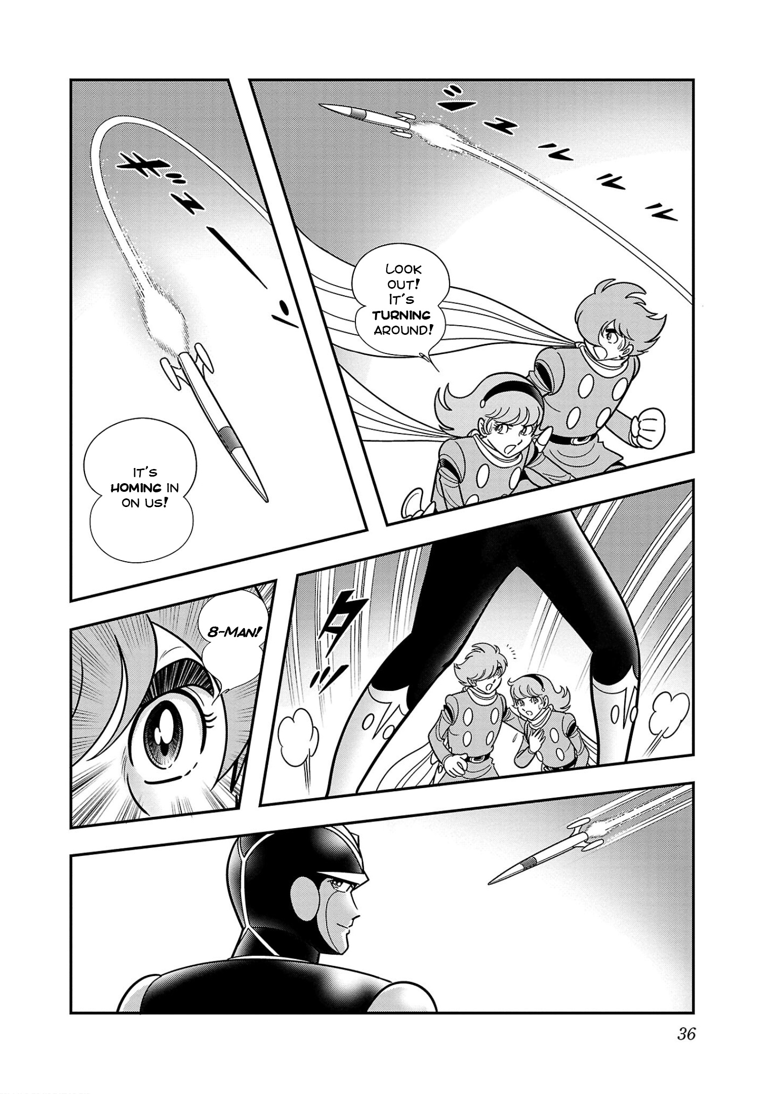 8-Man Vs Cyborg 009 Chapter 7 #37